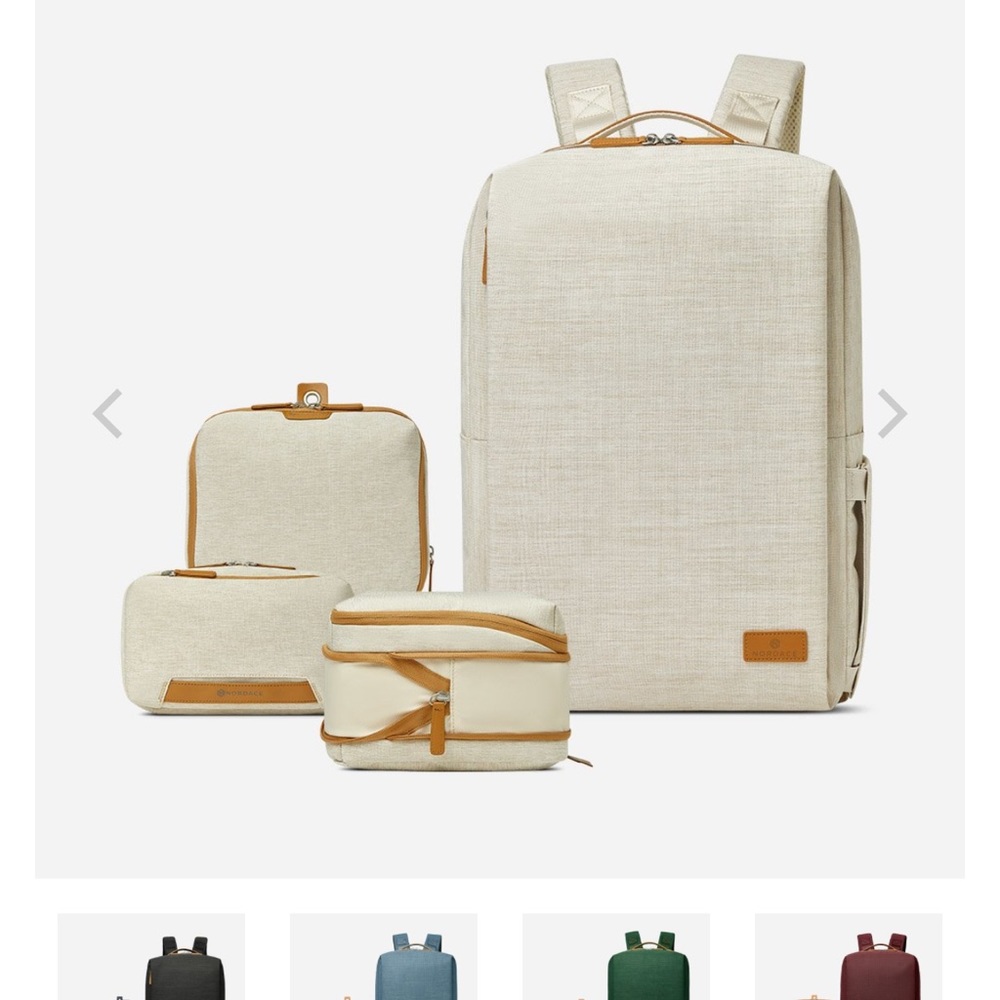 NWT nordace soenna pro 17 essentials set backpack